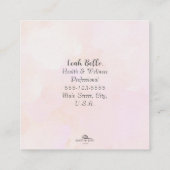 SOINS - CARTE SANTÉ ET BIEN-ÊTRE (Dos)