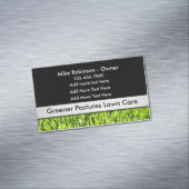 Soins de pelouse Magnets Cartes de visite simples (In Situ)