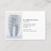 Soins dentaires Carte de rendez-vous moderne ortho (Dos)