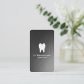 Soins dentaires Noir Blanc moderne Rendez-vous den (Debout devant)