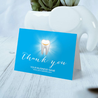 Soins dentaires Sourire Dents Plain Business Merci