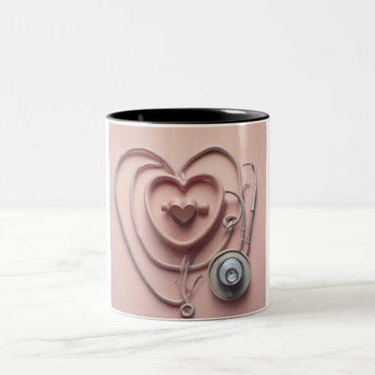 Soins du coeur : Mug en forme de coeur (Centre)