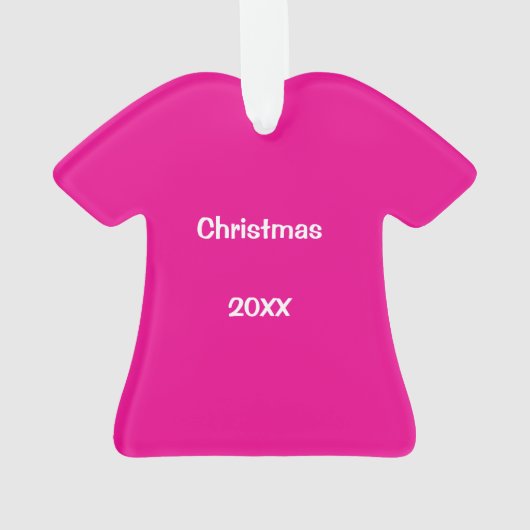 Soins Infirmière Uniforme Chemise Rose Chaud Noël  (dos)