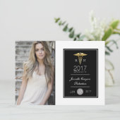 Soins infirmiers Chic Gold Party | FAIRE-PART (Debout devant)