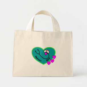 soins infirmiers sac fourre-tout cardiaque turquoi
