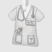 Soins médicaux de l'infirmière blanche (devant)