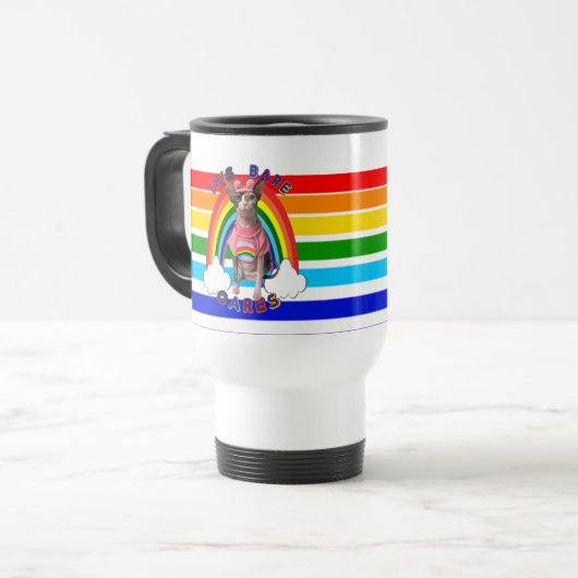 Soins Nare Fierté Rainbow Coffee Mug (Devant gauche)