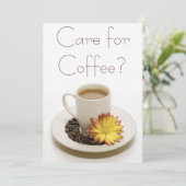 Soins pour les invitations au café (Debout devant)