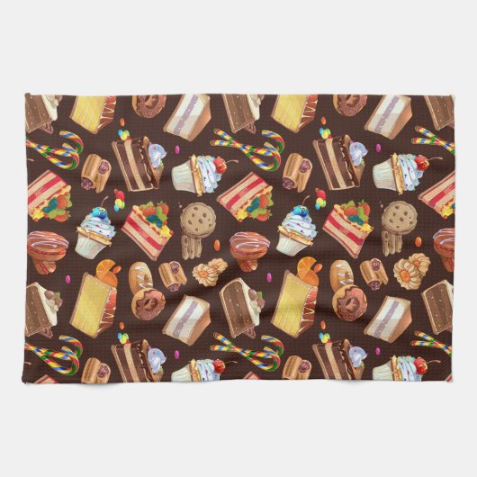 Soins sucrés Serviette de cuisine (Horizontal)
