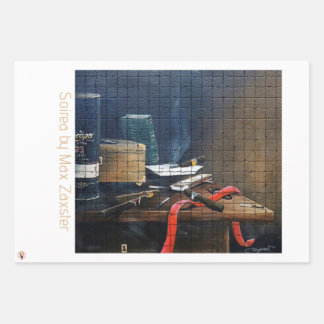 Soirea van Max Zaxster Verpakkende Papieren Vellen