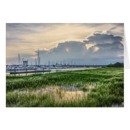 Soirée À Charleston Harbour (Devant Horizontal)
