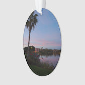 Soirée À L'Ornement Palm Tree (devant)