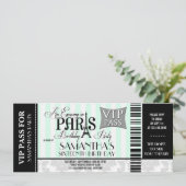 Soirée à Paris Sweet 16 fêtes Invitations (Debout devant)