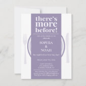 Soirée Amusante Avant Le Dîner Invitation Dusty Li (Devant)