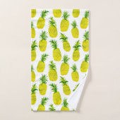 Soirée ananas fruits tropicaux fun (Serviette à main)