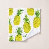 Soirée ananas fruits tropicaux fun (Gant de toilette)