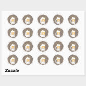 Soirée bière et couche | Stickers (Feuille)