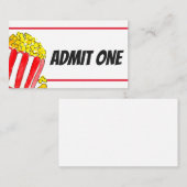 Soirée cinéma admettre un billet carte de faveur i (Devant / Derrière)