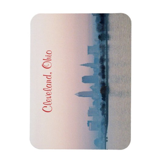 Soirée Cleveland OH (Edgewater) Fridge Magnet (Vertical)