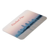 Soirée Cleveland OH (Edgewater) Fridge Magnet (Côté Gauche)