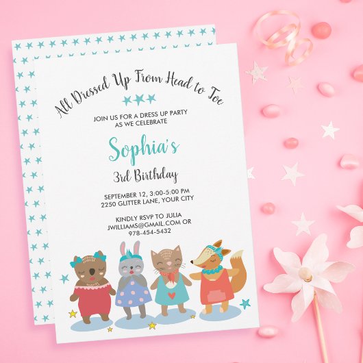 Soirée culte Fille Anniversaire Fête Invitation