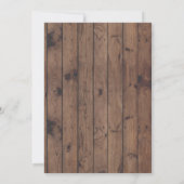 Soirée d'anniversaire 21e 30e Invitation (Dos)