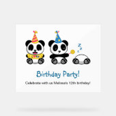 Soirée d'anniversaire de Cute Pandas (Recto)