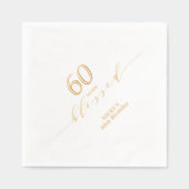 Soirée d'anniversaire pour adultes de 60 ans (Recto)