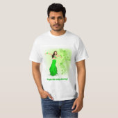 Soirée danseuse Cool Dance design T-shirt (Devant entier)