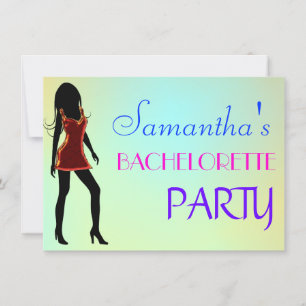 Soirée de Bachelorette / Invitation nocturne de po