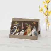 Soirée de fête à la carte d'alimentation (Fleur jaune)