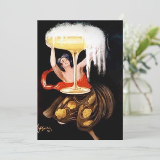 Soirée de fête Invitation (Debout devant)