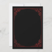 Soirée de jeu de cartes de poker noir (Dos)