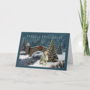 Soirée de la carte de Noël de Labrador Retriever7