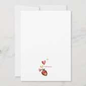 Soirée de la Saint Valentin Invitation (Dos)