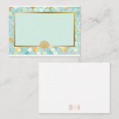 Soirée de la Sirène verte Cartes de Place Thématiq (Devant / Derrière)