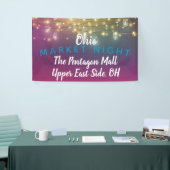 soirée de marché, bannière de foire artisanale, ba (Salon professionnel)