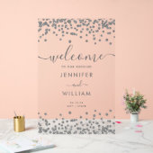 Soirée de mariage Parties scintillant argent éléga (Mariage)