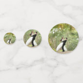 Soirée de mariage Personnalisé Photo Face Confetti (Derrière)