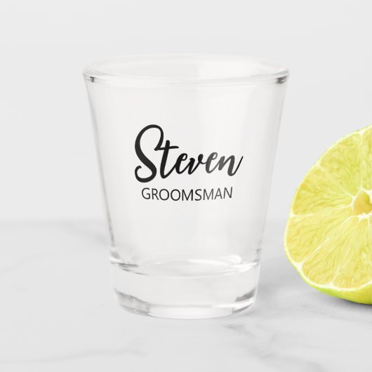 Soirée de mariage personnalisé verre de tir cadeau (Devant)