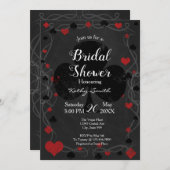 Soirée de mariée casino élégant invitation (Devant / Derrière)