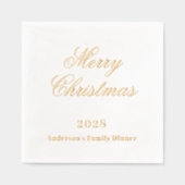 Soirée de Noël en or blanc (Recto)