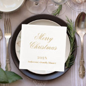 Soirée de Noël en or blanc