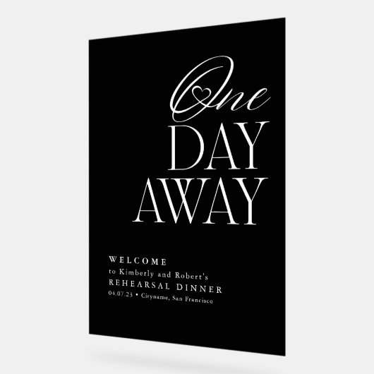 Soirée de répétition élégante Soirée noire (Angle)