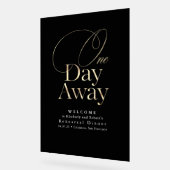 Soirée de répétition moderne élégante Noir Bienven (Angle)