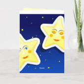 Soirée de rêve, carte de voeux (Dos)