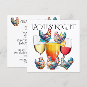 SOIRÉE DES DAMES, etc. Invitation