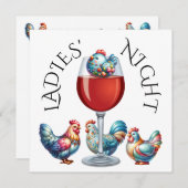 SOIRÉE DES DAMES, etc. Invitation (Devant / Derrière)