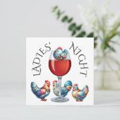 SOIRÉE DES DAMES, etc. Invitation (Debout devant)