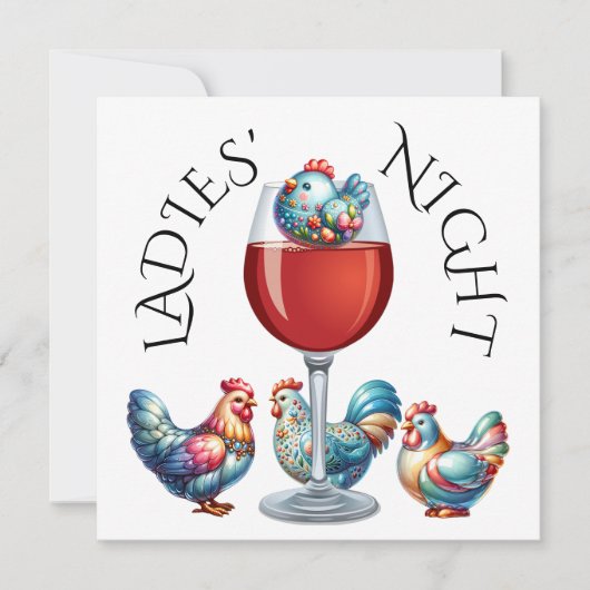 SOIRÉE DES DAMES, etc. Invitation (Devant)